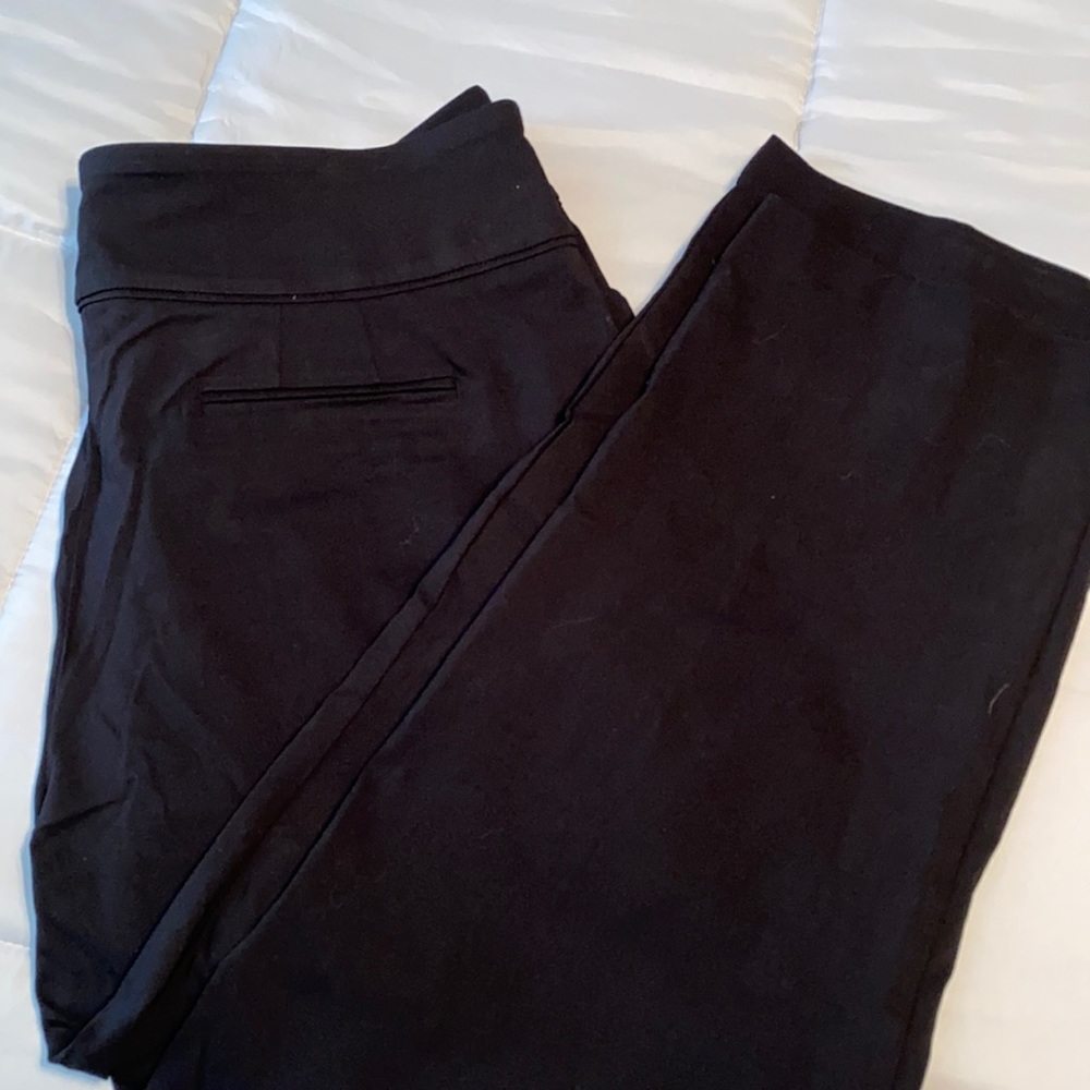 NWT Avenue 18 Petite Black Trouser